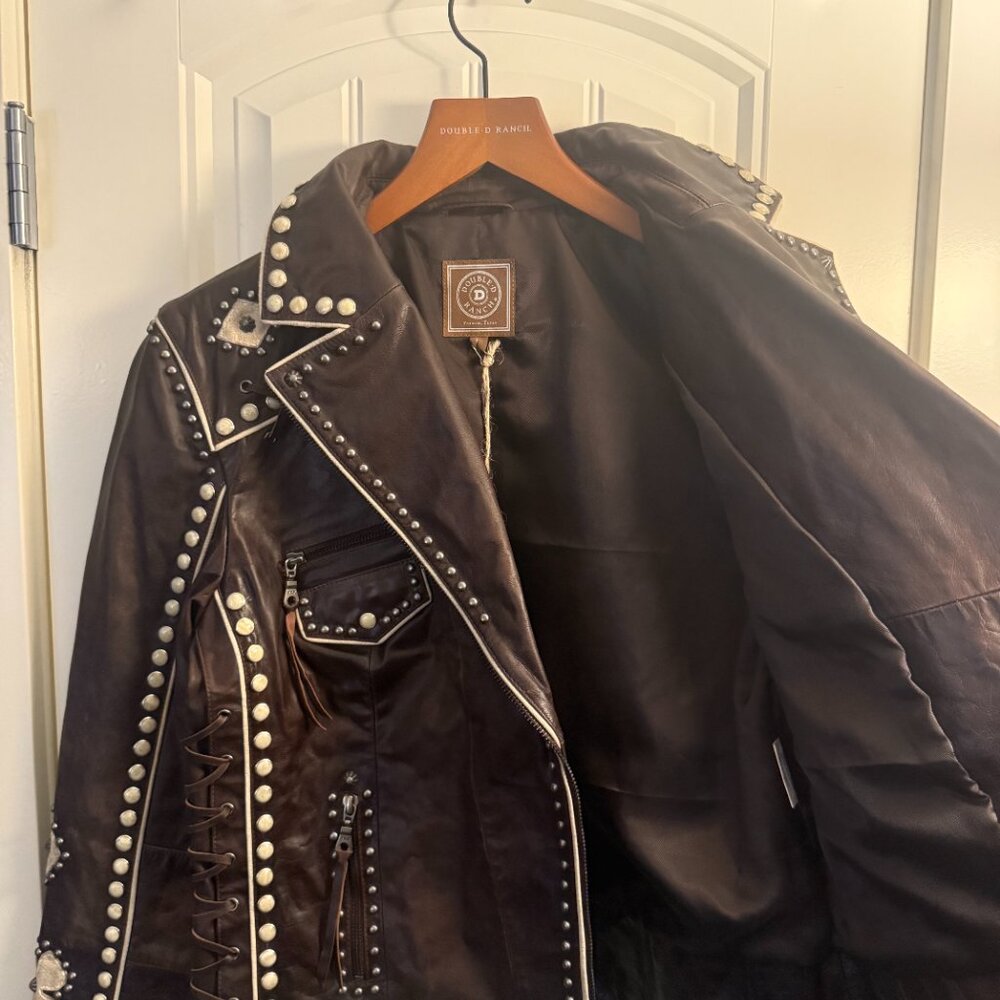 Double D Ranch Behren's Biker Jacket - Picture 3 of 6